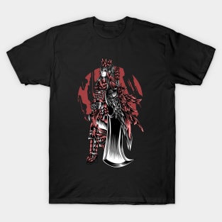 Artwork Illustration Of Demon Hunter With Big Sword T-Shirt